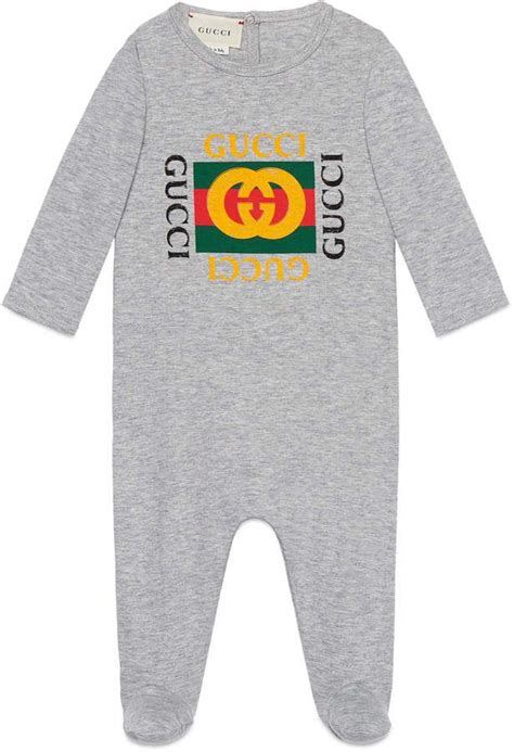 gucci baby sleepsuit